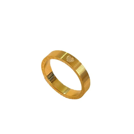 Classic New Niche Design Plain Ring